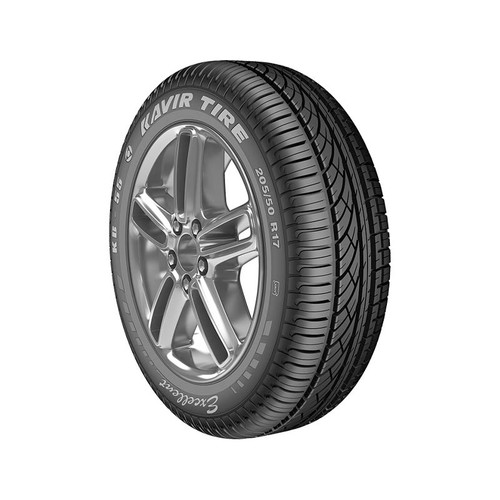 لاستیک کویر تایر 205/50R17 KB55 تاریخ 2025 (جفت) + 2 عدد والف هدیه