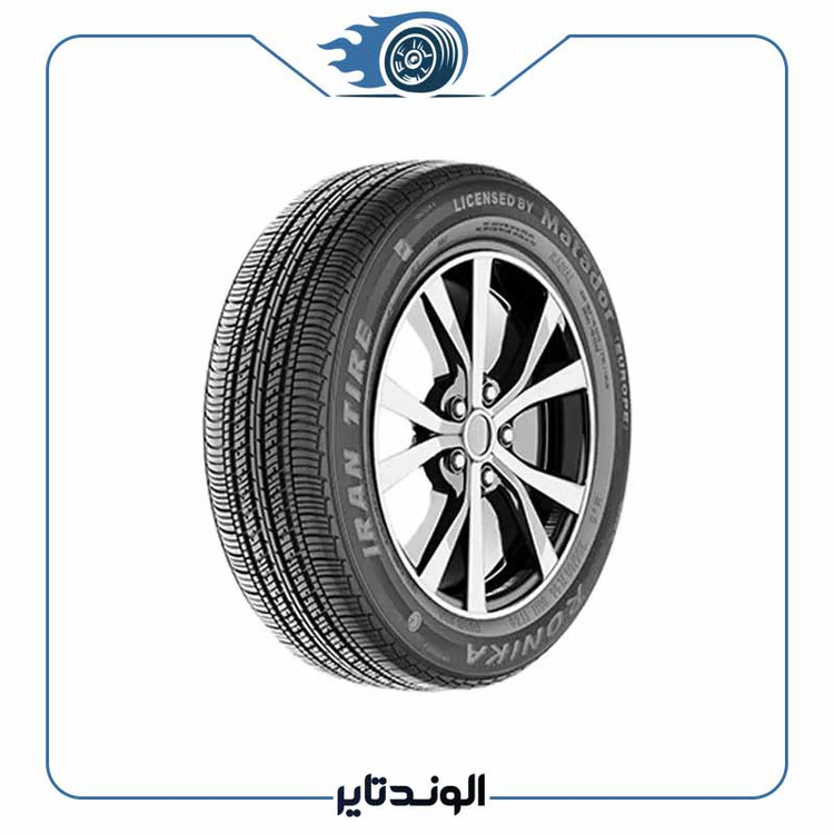 لاستیک ایران تایر 205/60R14 RONIKA تاریخ 2025 (جفت) + 2 عدد والف هدیه