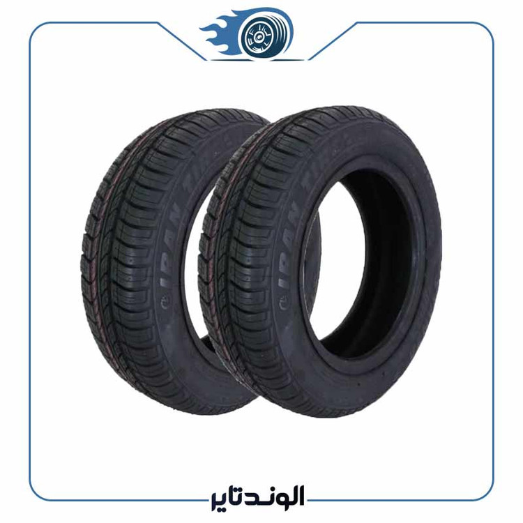 لاستیک ایران تایر 175/70R13 ROXANA تاریخ 2025 (جفت) + 2 عدد والف هدیه