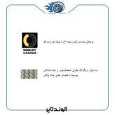 لاستیک جی تی چین 325/95R24 GAM833 تاریخ 2024 (جفت)