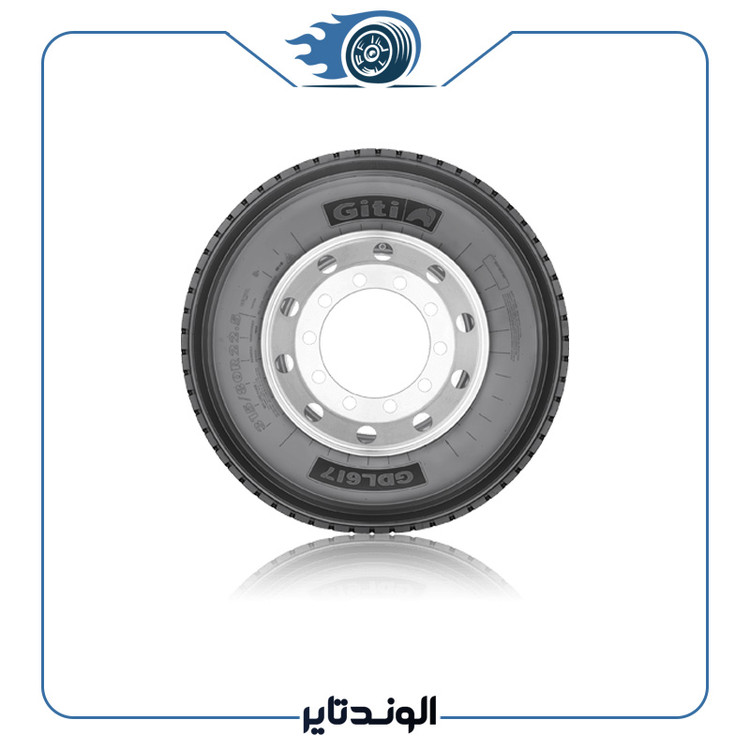 لاستیک جی تی چین 315/80R22.5 GDL617 تاریخ 2024 (جفت)