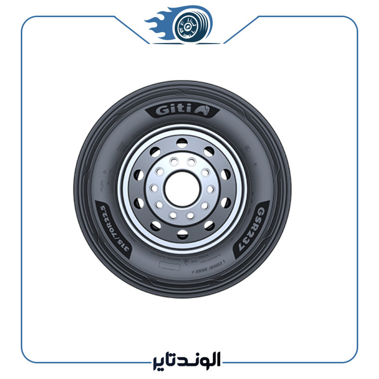 لاستیک جی تی چین 315/80R22.5 GSR237 تاریخ 2024 (جفت)
