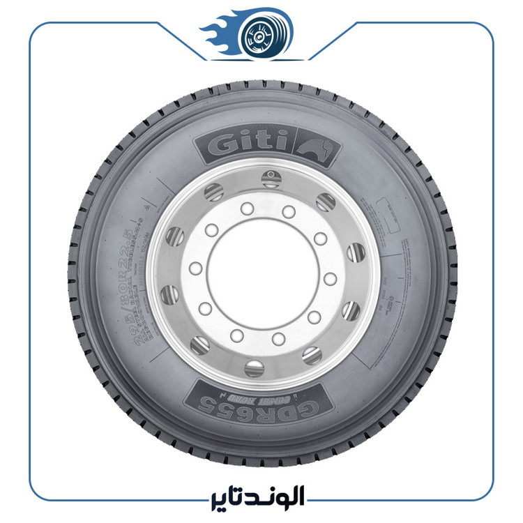 لاستیک 315/80R22.5 GDR655 INDO جی تی تاریخ 2024 (جفت)